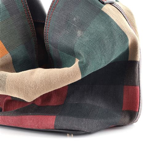 burberry ashby medium canvas dimensions|BURBERRY Canvas Mega Check Medi.